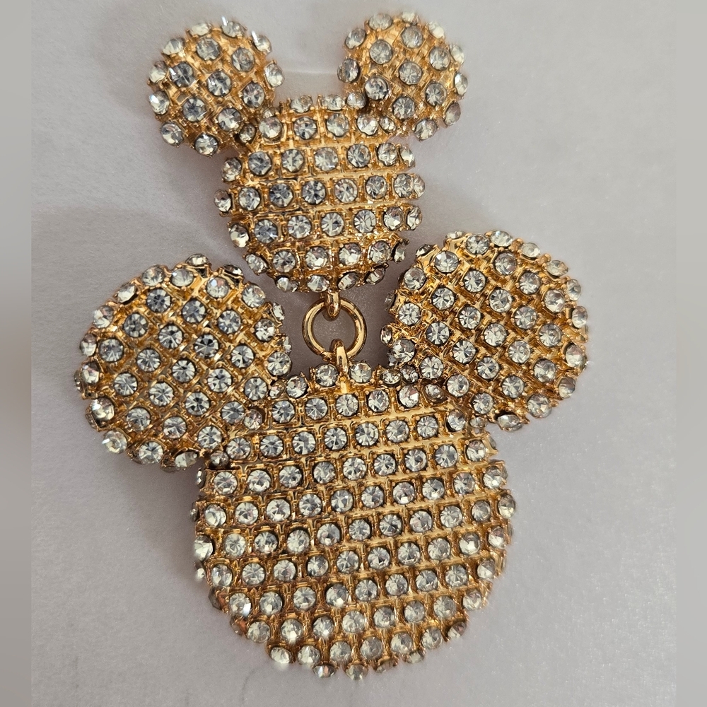 Mickey Mouse Pavé Statement Earrings - Picture 8 of 16